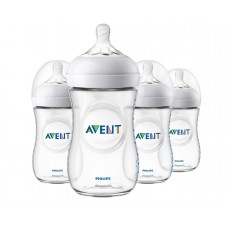 Phillips Avent Kit Mamadeira Transparente 260ml (Contém 4)